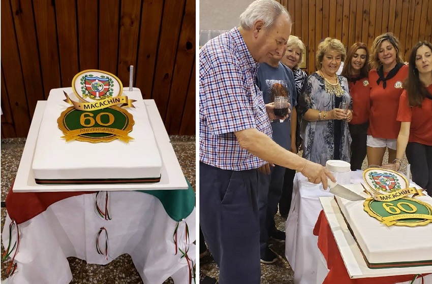 The Euzko Alkartasuna Basque Club in Macachin celebrated its 60th anniversary