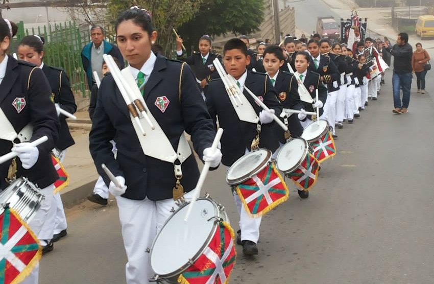 Banda del colegio Juanita Fernández