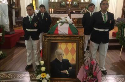 Ceremonia de despedida al Padre Kepa Bilbao