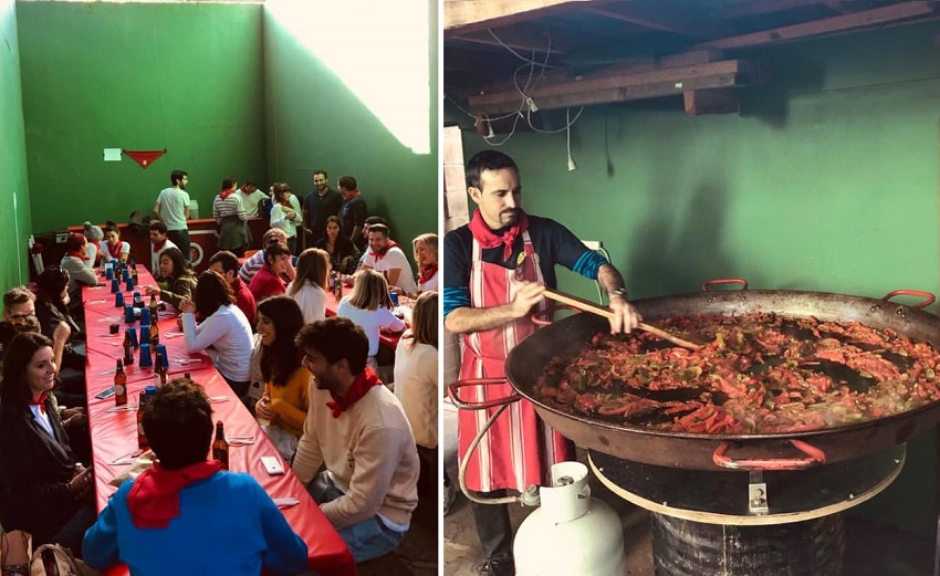 San Fermin celebration in Sydney, Australia