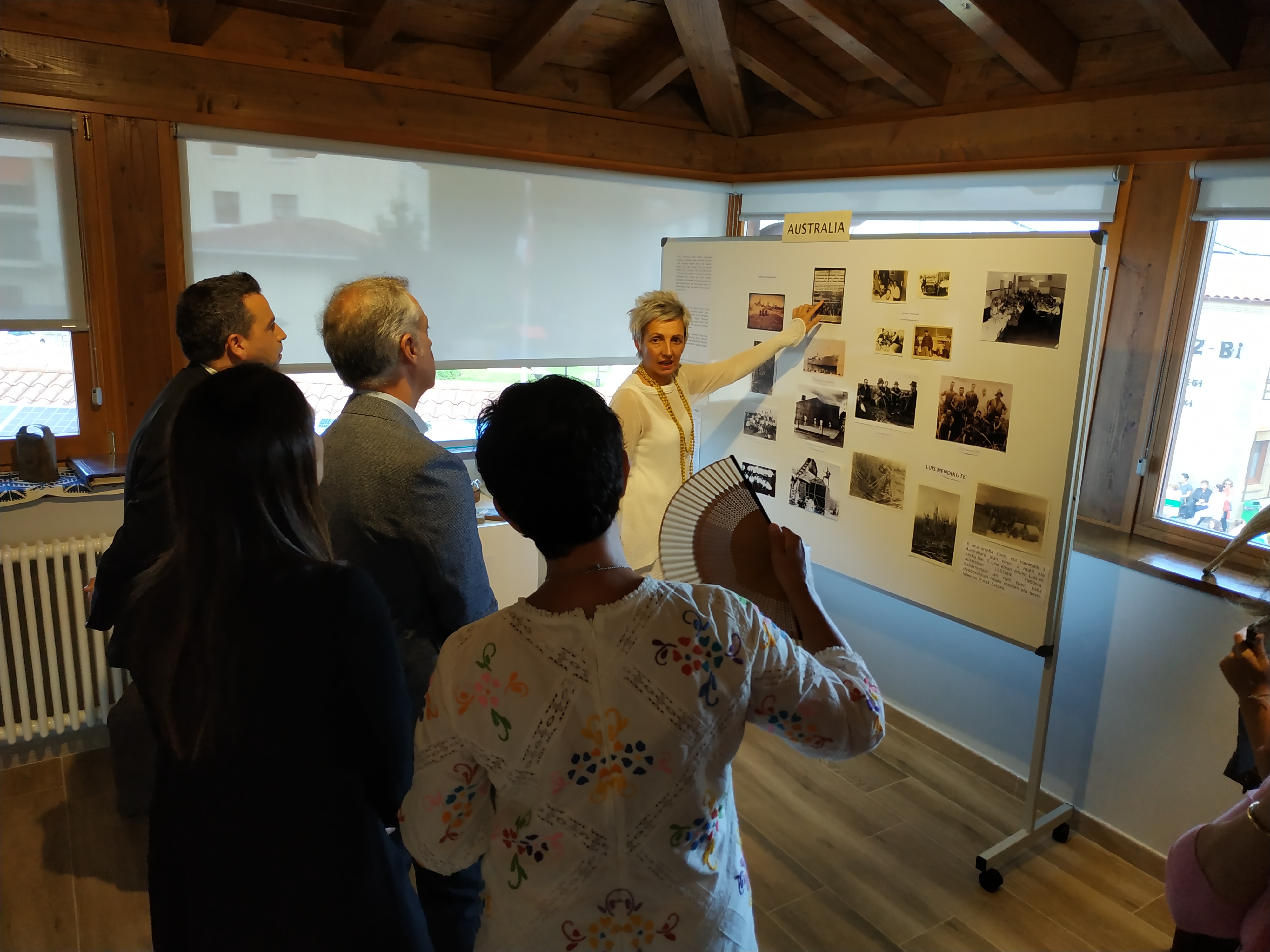 Exposición sobre la diáspora ispastertarra