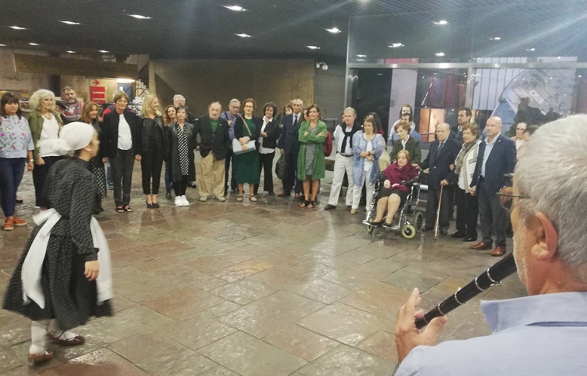 The inauguration of the Amale Artetxe Basque Chair on October 31st at the Cultural Center in Gral. San Martin in Buenos Aires