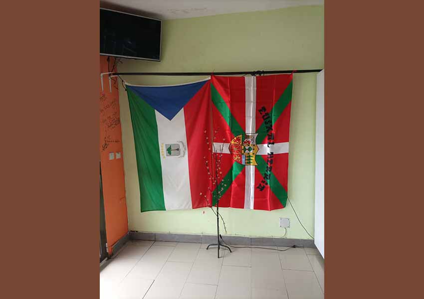 Flags of Equatorial Guinea and the Basque Country