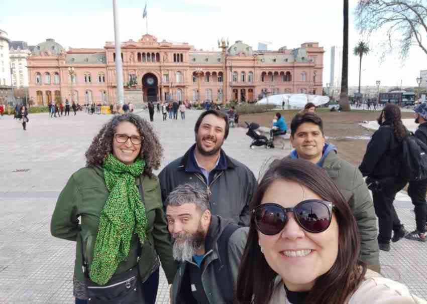 Visitando Buenos Aires, Casa Rosada