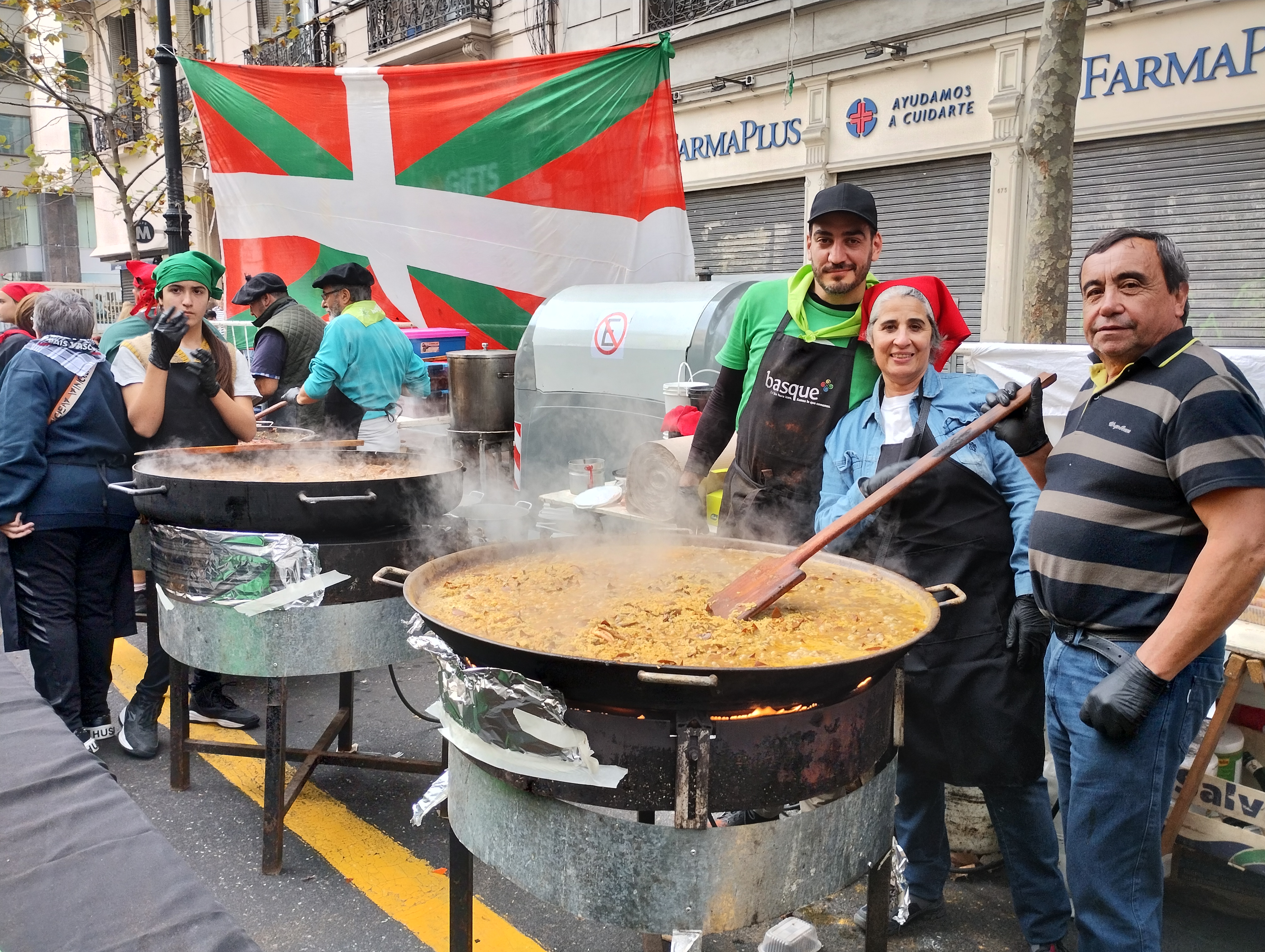 La cocina de Euzkal Etxea de San Nicolas