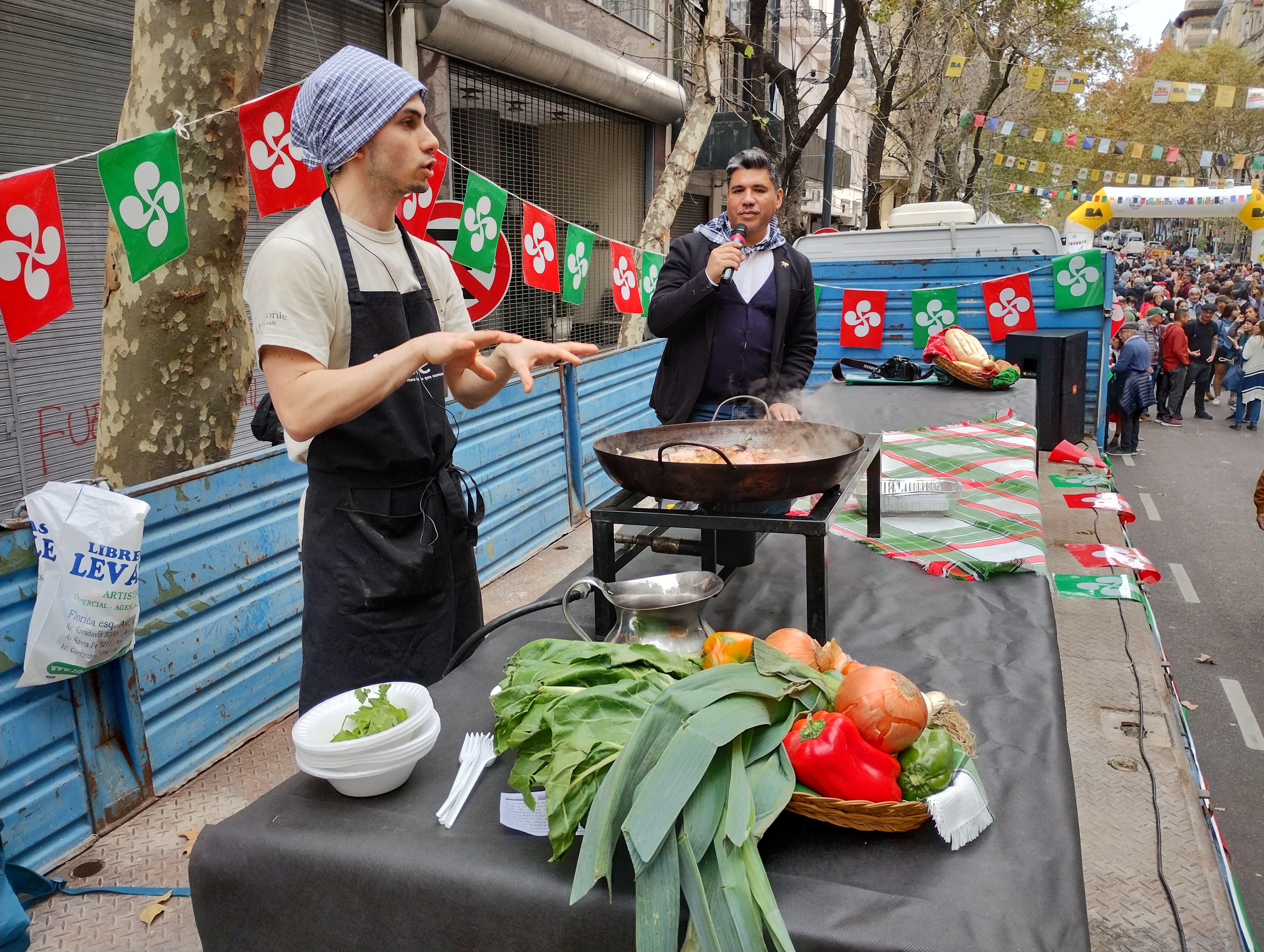 Cocina vasca laurakbatense en vivo