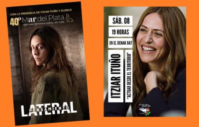 Itziar Ituño Mar del Platan egongo da asteburu honetan bertako Zinema Festibalean eta Euskal Etxean