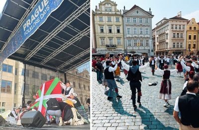 Madrilgo Euskal Etxeko Gure Folklore Taldea luzitu egin da 2026ko 'Prague Folklore Days' Jaialdian (argazkiak 'Gure Folklore' taldea)