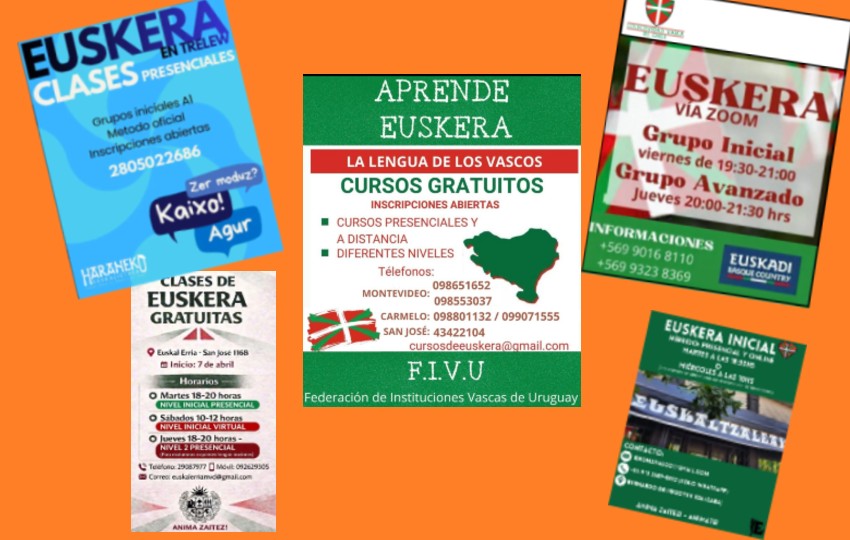 2026ko euskara eskolen eskaintza Hego Amerikan