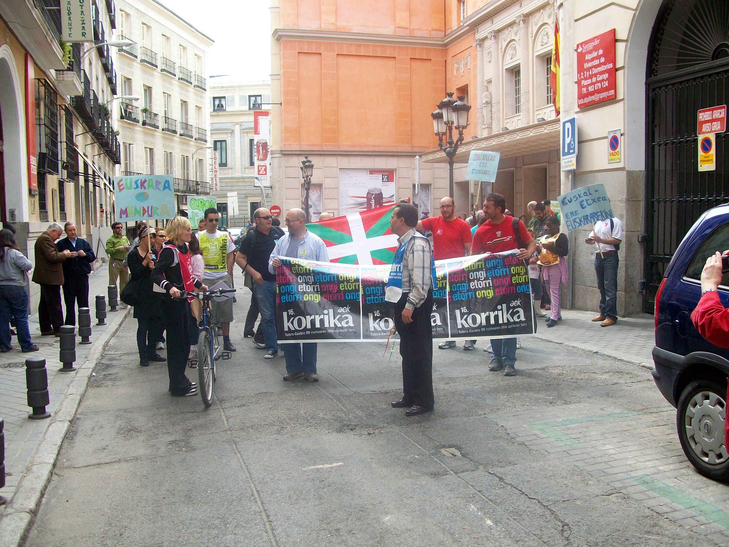 Korrika 16 en Madrid