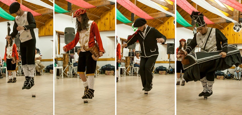 La destreza de Bariloche para la Mascarada Suletina