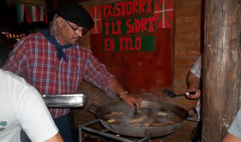 La txistorra a la sidra también entre los más elegidos