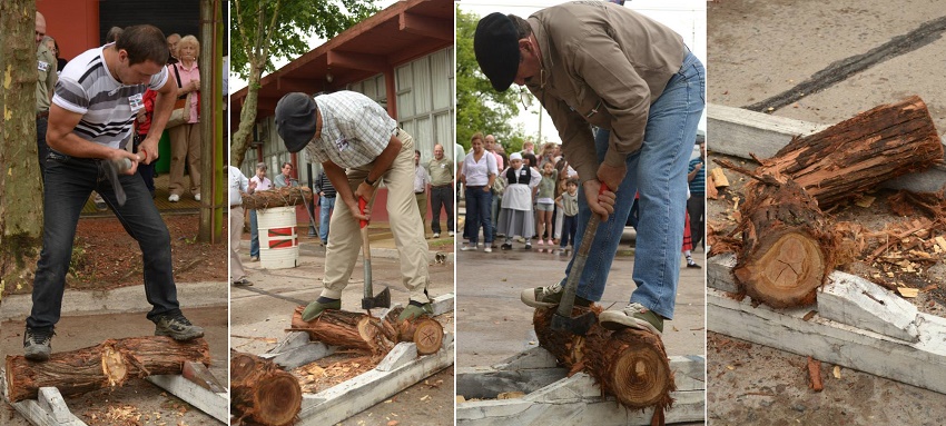 The main event of Basque Week in Gral. Las Heras are the Basque rural sports (photo Denise Lourtau).