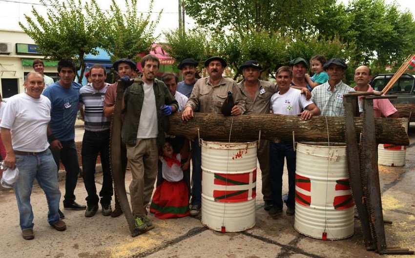 Group of Basques of General Las Heras