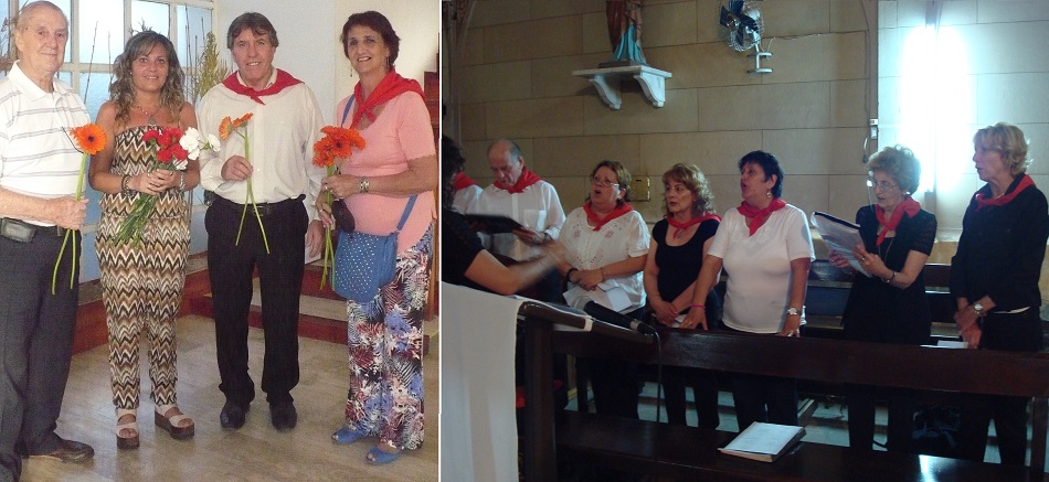 Ofrenda floral y Misa de Acción de Gracias