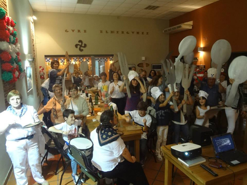 The children were also heard at the Tamborrada in Arrecifes