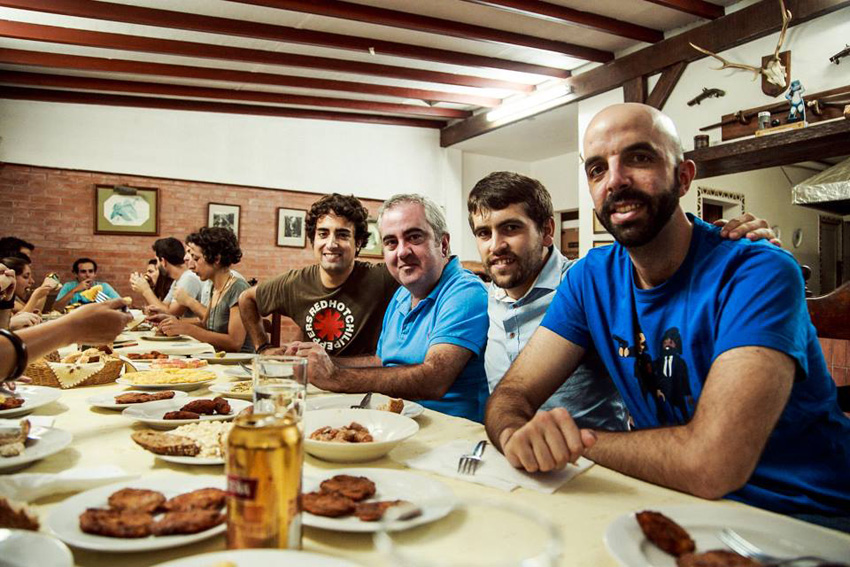 Young Basques in Lima