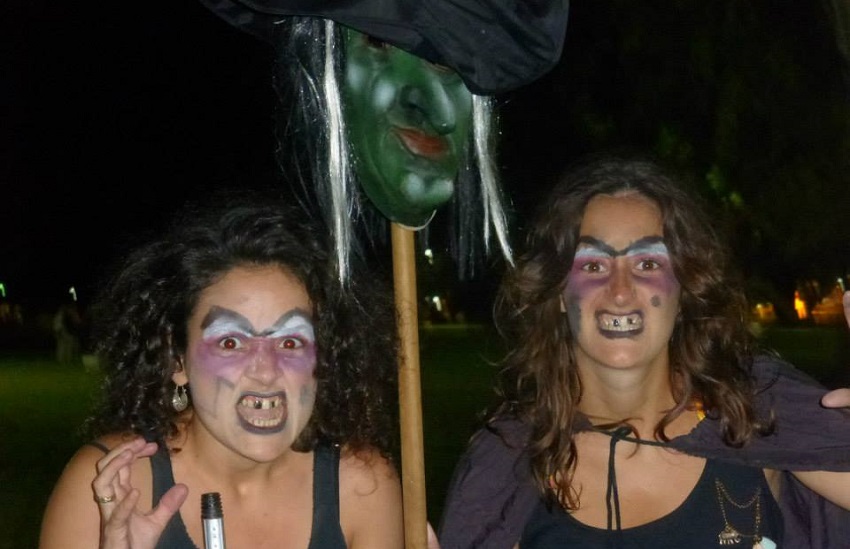 The full moon brought out the witches