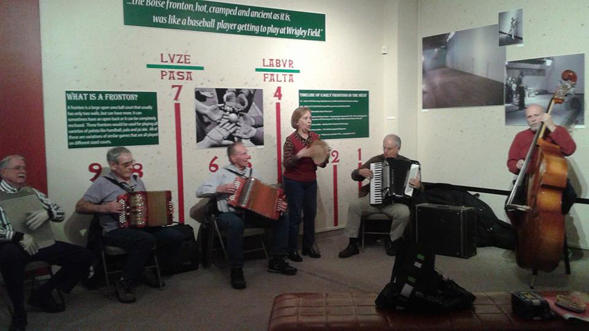 A lot of music in the Boise Basque Museum