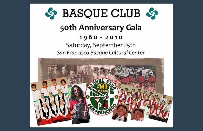 The Basque Club celebrated in 2010 its 50th anniversary