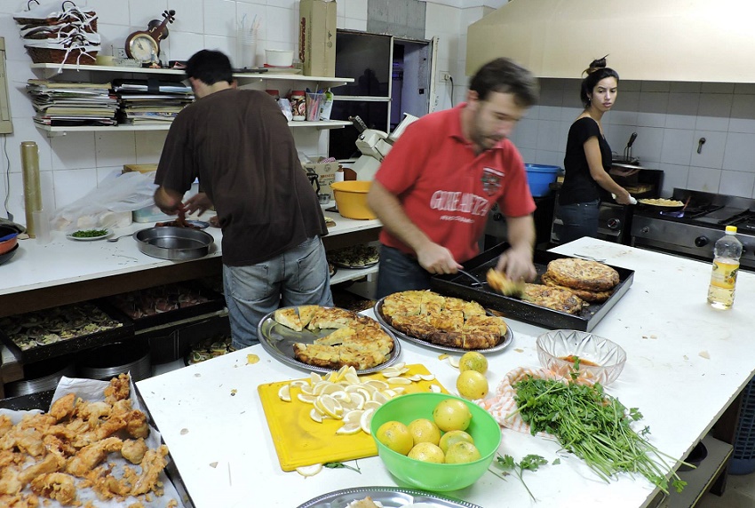 La cocina del Gure Ametza