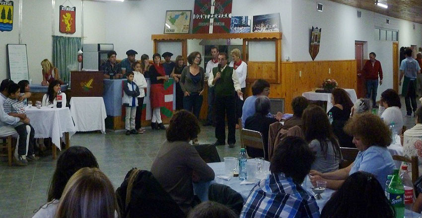 First dinner of the year at Mendiko Euzko Etxea Basque club