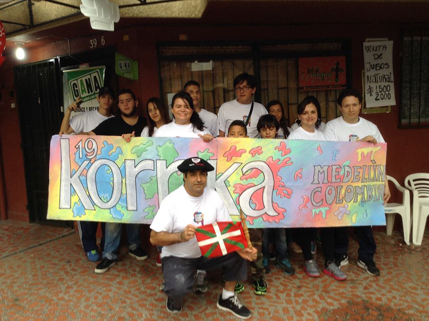 Desde Medellín, también con Korrika 19