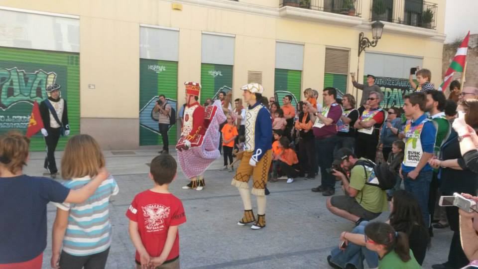 En Valencia, una Korrika con dantza y conciertos