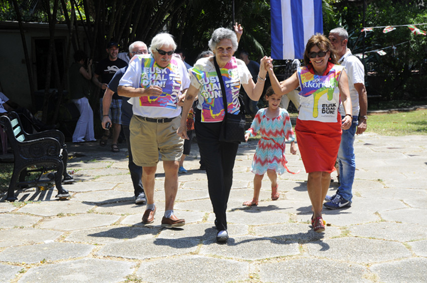 Korrika at Aberri Eguna in Havana