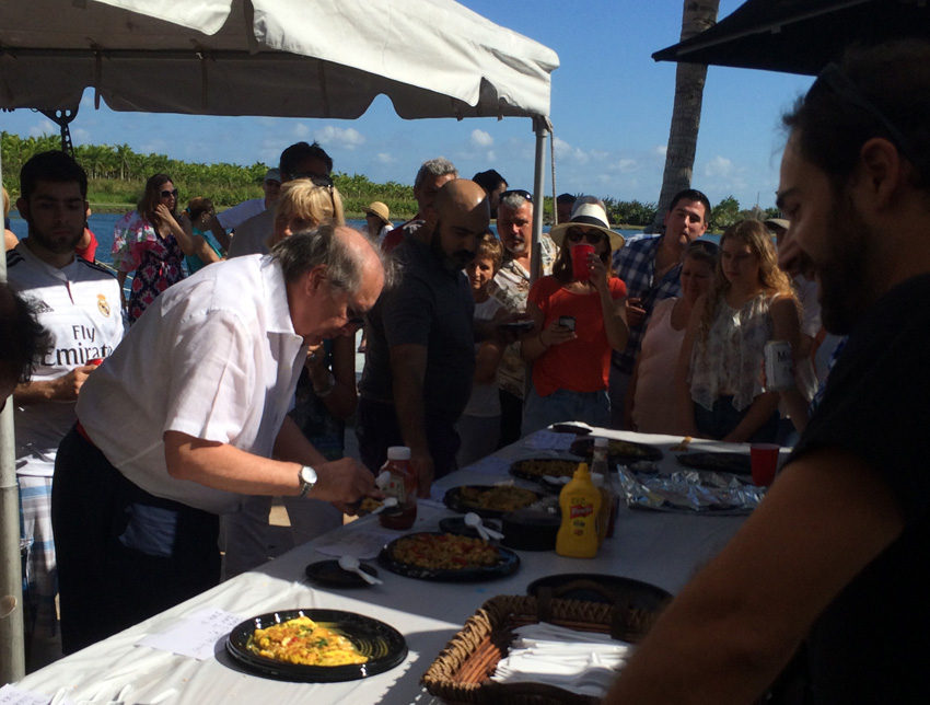 "Master Chef" at Aberri Eguna in Miami