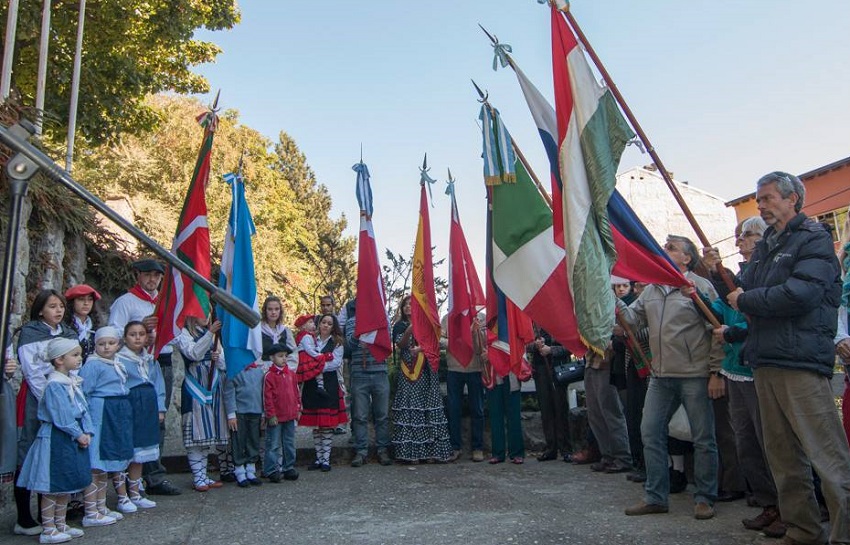 In Bariloche, at the "Walk of Communities"