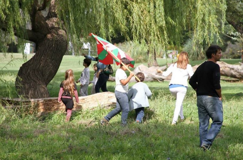 Lehendabiziko Aberri Eguna egoitza berrian