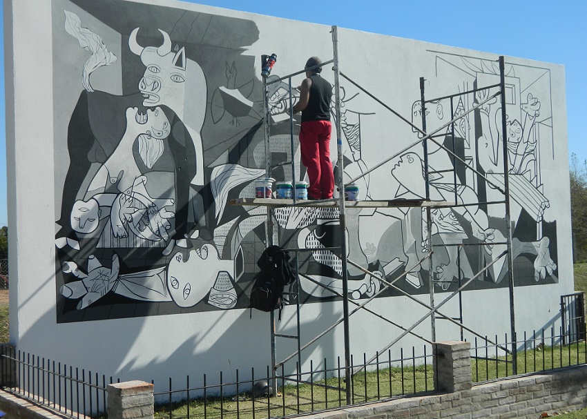 El Mural de la Paz de la ciudad de Florida será el único en su tipo en todo Uruguay