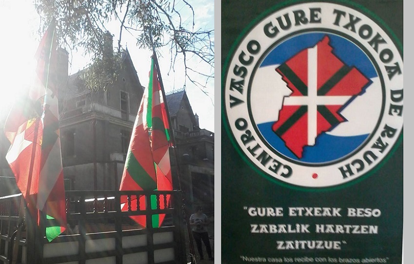 Muestra vasca organizada por el Gure Txokoa en el Castillo San Francisco de Egaña (foto EE)