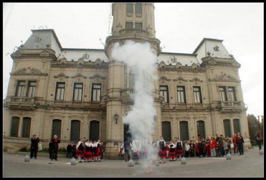 En Plaza San Martín de Tres Arroyos