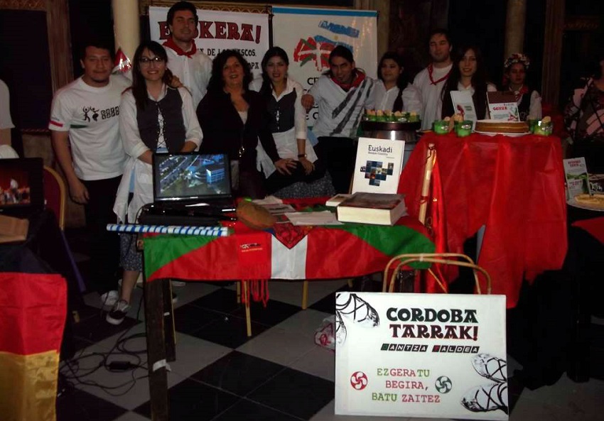 Members of Gure Txokoa at Cordoba’s Global Village Festival