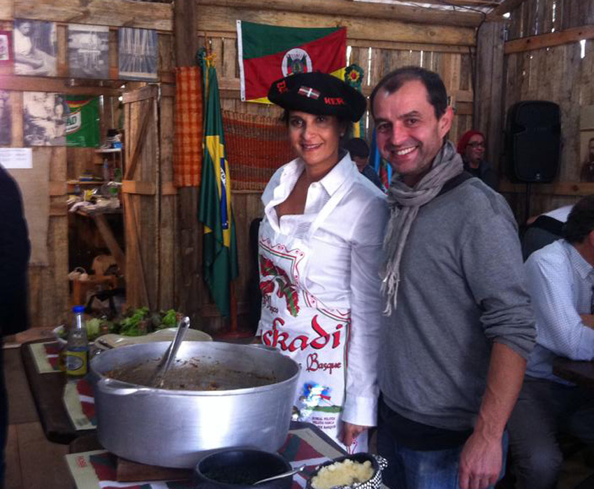 El restaurante Bazkaria, en los fogones