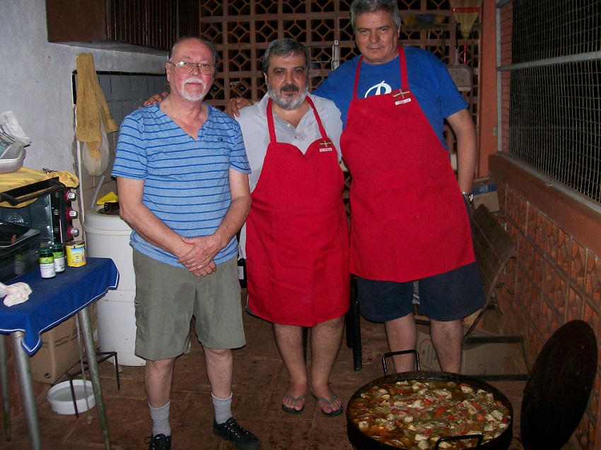 Cooks from the Iparraldeko Basque club