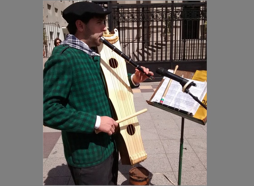 Música tradicional vasca en vivo