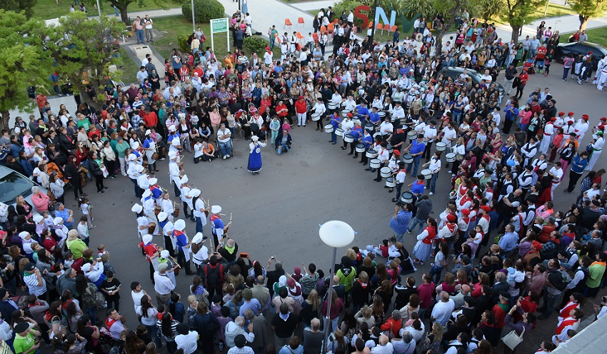 Basque drums in the heart of La Pampa