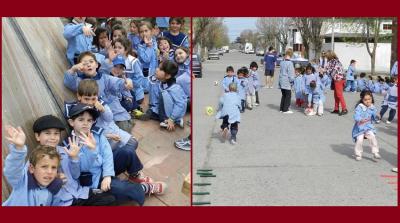 Shot from the Traditional Basque Games get-together at Euskal Odola in Ayacucho (photo Radio Ayacucho)