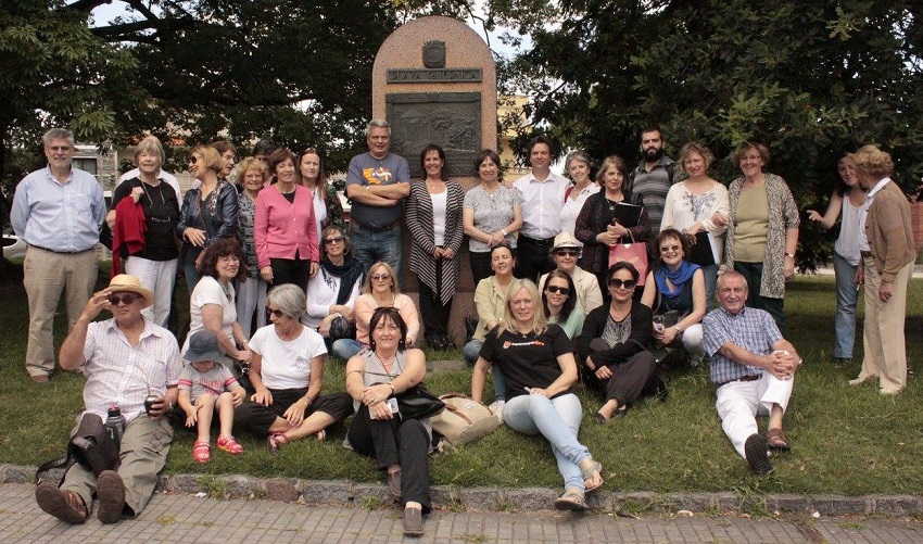 Ceremonia en Plaza Gernika