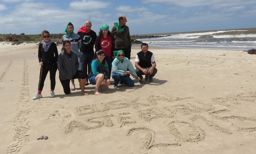 In Basque in the sand