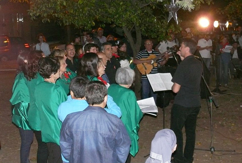 En el pesebre de Tandil, música vasca