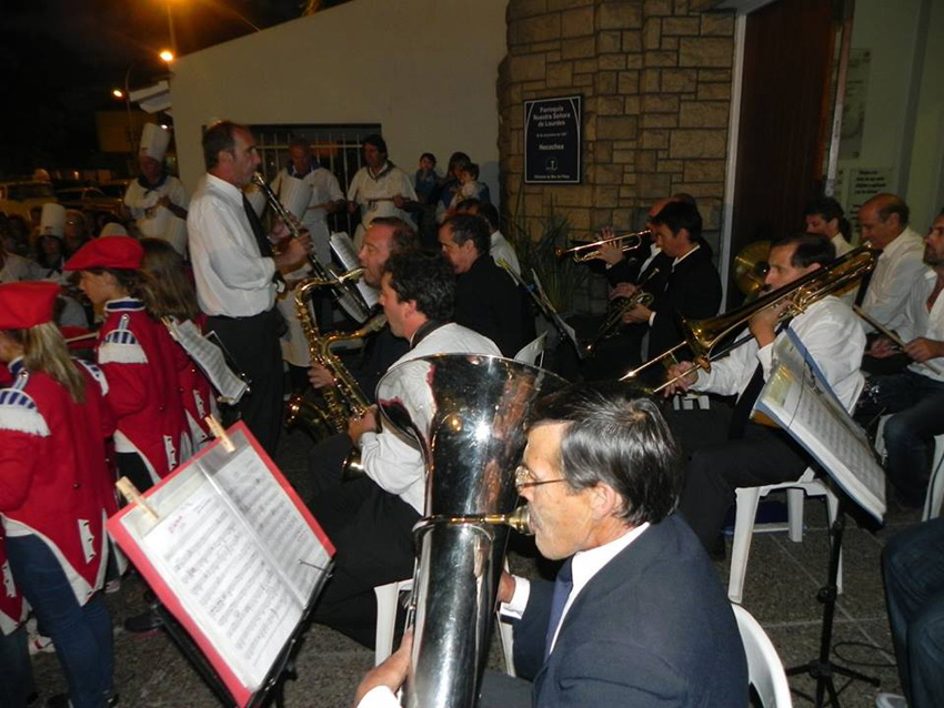 Tamborrada en Necochea 2016