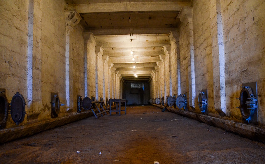 The currently abandoned Harriague Bodega in Salto (photo Valeria García Oyarzabal)