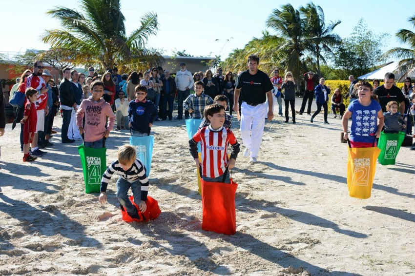 Sack race