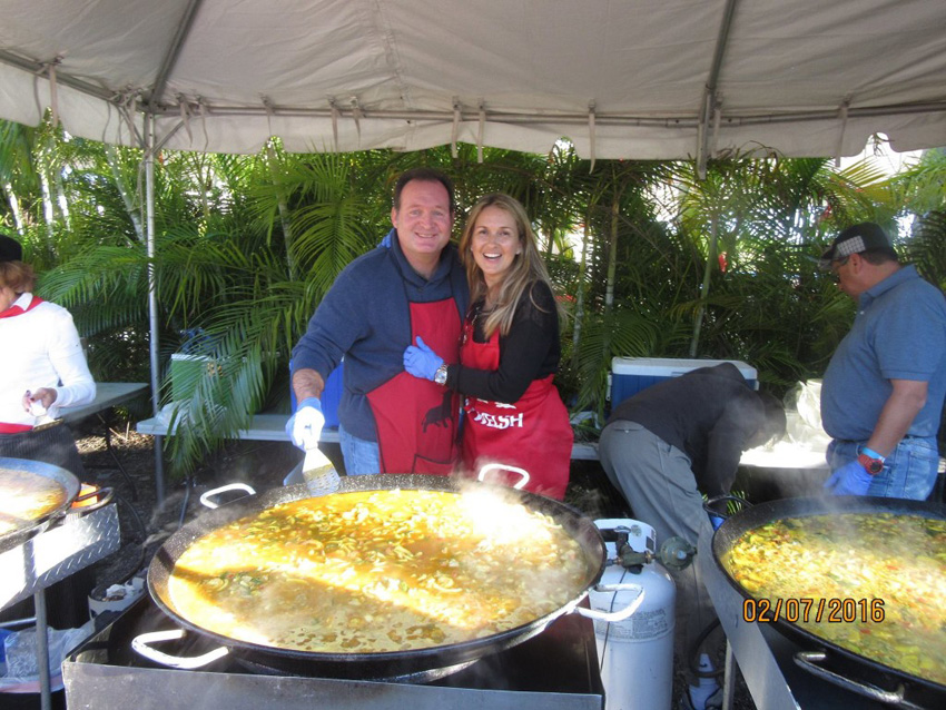 Paellas gigantes