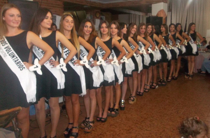 Candidatas a reina 2016