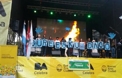 Gure Esku Dago at “Buenos Aires Celebrates the Basque Country” 2016